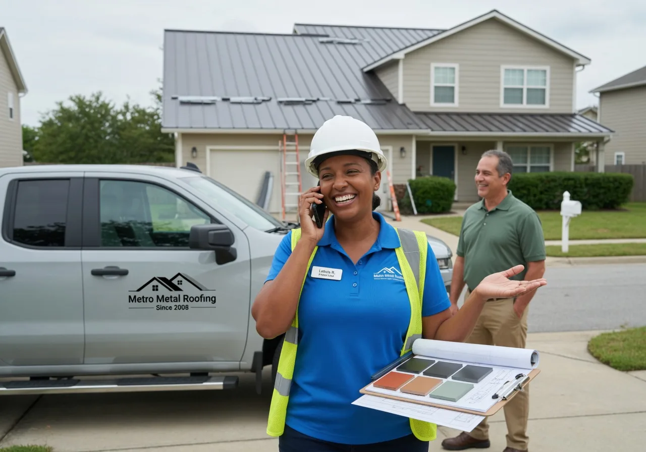 Storm Damage Metal Roof Repair in Woodworth, LA